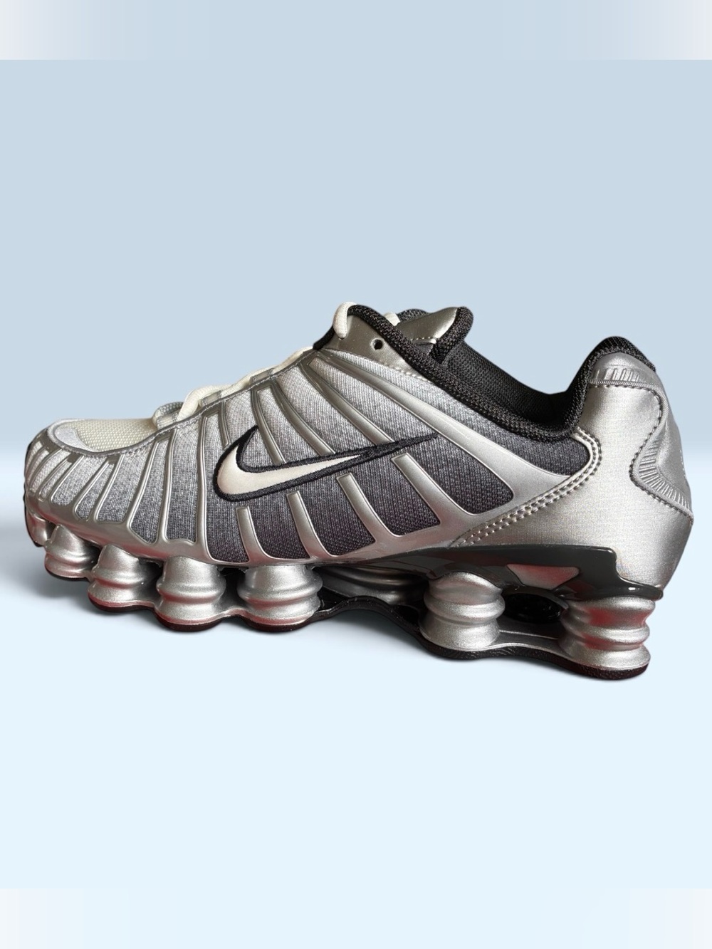 Nike Shox TL "Metallic Silver" Size 11.5 Men / 13 Women Brand New